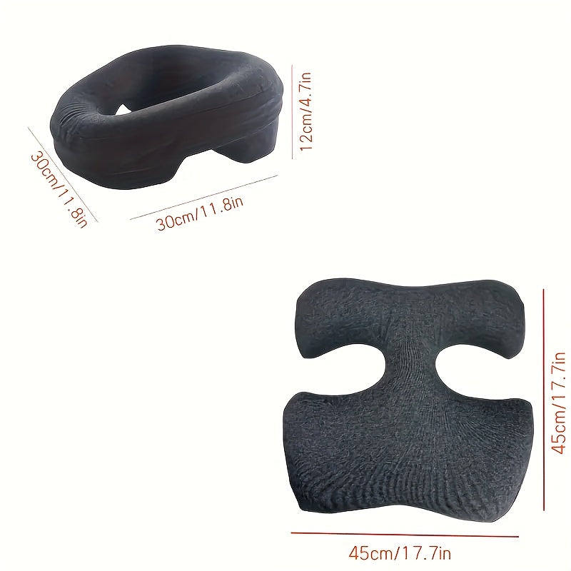 Comfort Zoning, No Fatigue—Ergonomic Beauty Bed Pillow Set(dark gray) - Image 9