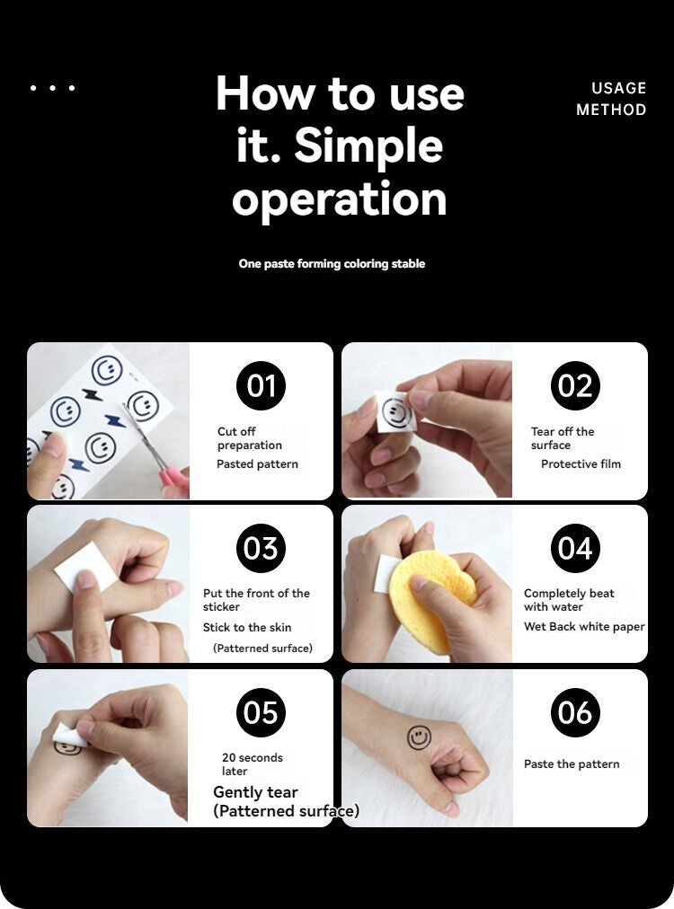 4PCS Half Arm Tattoo Sticker Resin Anime Colorful Waterproof One-time Tattoo Sticker - Image 7