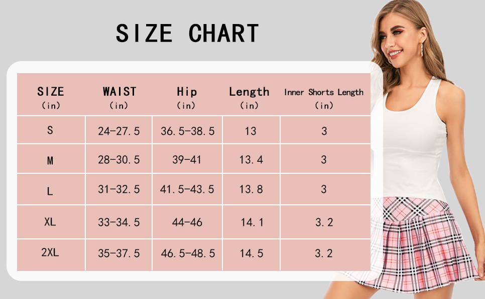Women's Tennis Skirt with Pockets & Built-in Shorts – High-Waisted Golf Running Skort for Active Lifestyle, Sporty Fitness Wear (blue,S) - Image 6