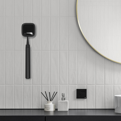 Portable UV-C Toothbrush Sterilizer with Auto-Disinfection & Heating – Magnetic Wall Mountable Brush Cover for Home and Travel (Black) | Other Colors Available In-Store - Image 7