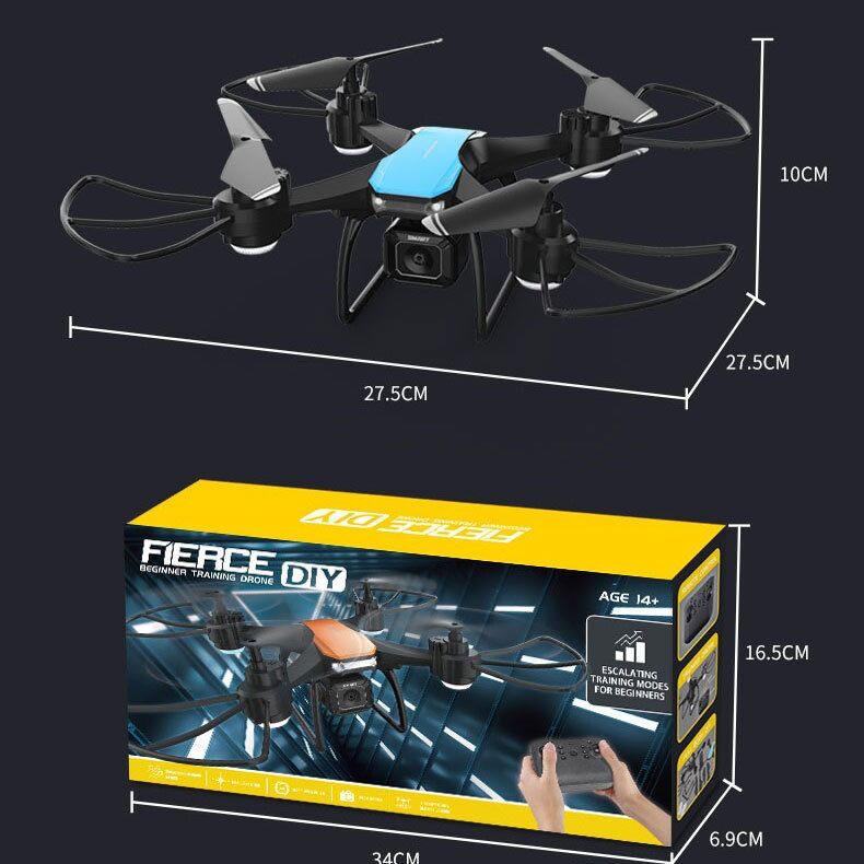 Christmas gift Fierce DIY 4K Camera Drone: Build & Fly Your Own Stunt Quadcopter for Thrilling Aerial Adventures - Image 6