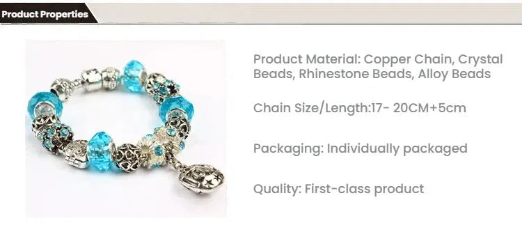 Vintage Crystal Zircon Beaded Bracelet with Hollow LOVE Alloy Pendant, Adjustable Snake Chain Bracelet(18cm+5cm) - Image 9
