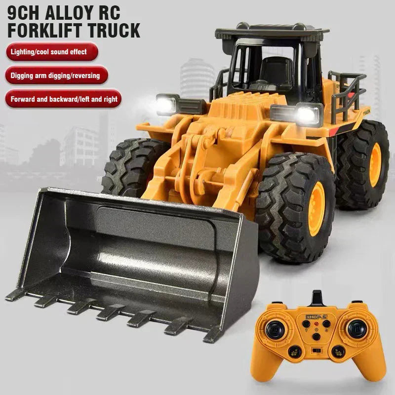 2.4G Alloy Remote Control Dump Bulldozer - Image 3
