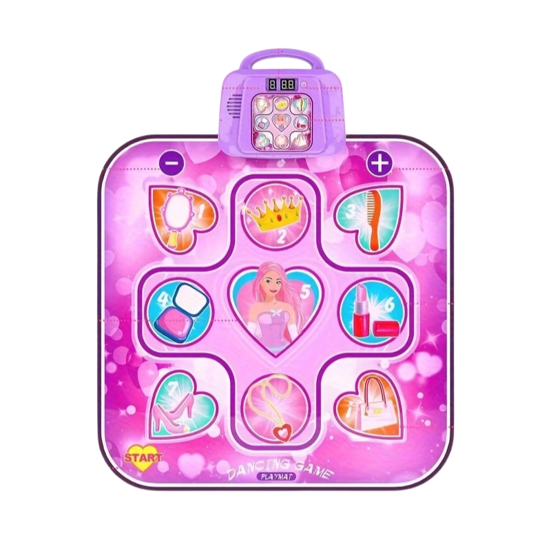 Kids LED Musical Dance Mat with 6 Game Modes - Image 7