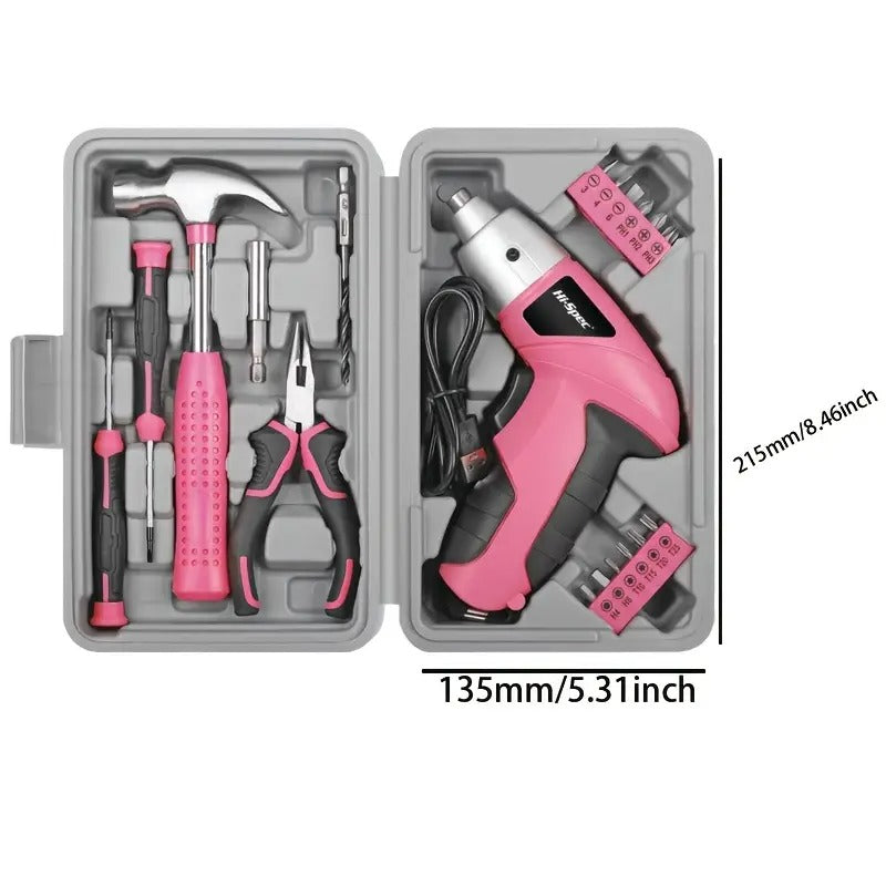 Cordless Electric Screwdriver Tool Set - Image 7