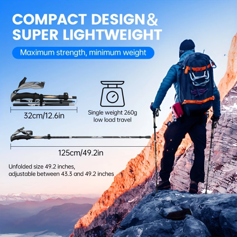 Aluminum Trekking Poles for Hiking - Image 5