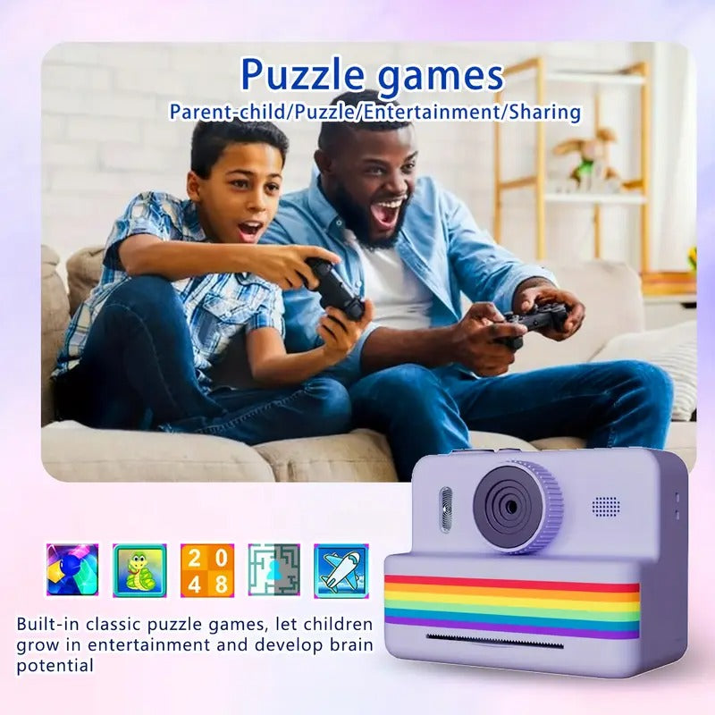 Portable Photo Printer Camera with Rechargeable Battery - Image 5