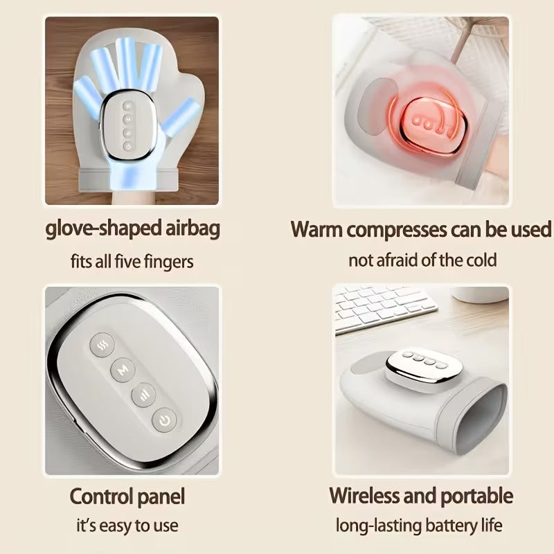 NNETM Smart Hand Massager with Heat & Multiple Modes - Image 6