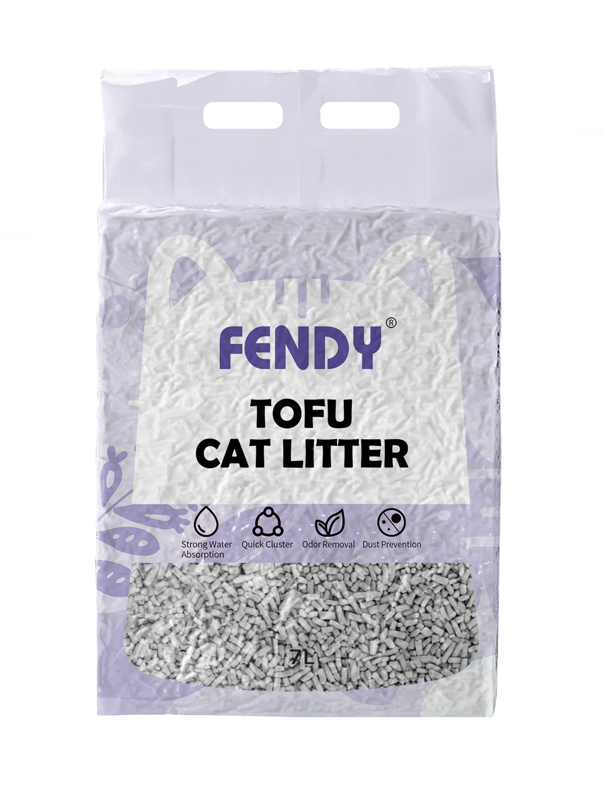 Clean carbon tofu cat litter 7L-2.4KG*8