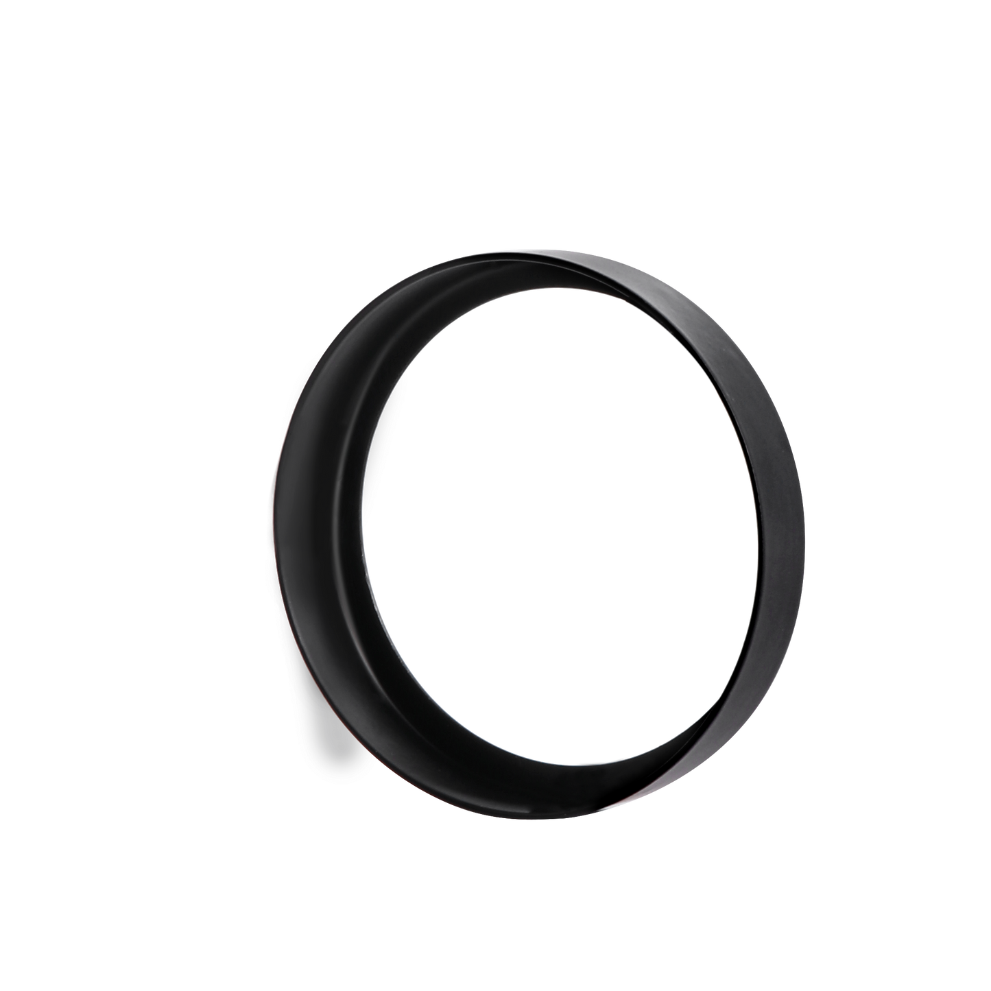 6 Pack GU10/MR16 Bulb Decorative Trim Rings, Heat Insulation Anti-Scald Protective Rings for Track Lighting, Snap-On Spring-Loaded Design (Matte Black) - Image 5