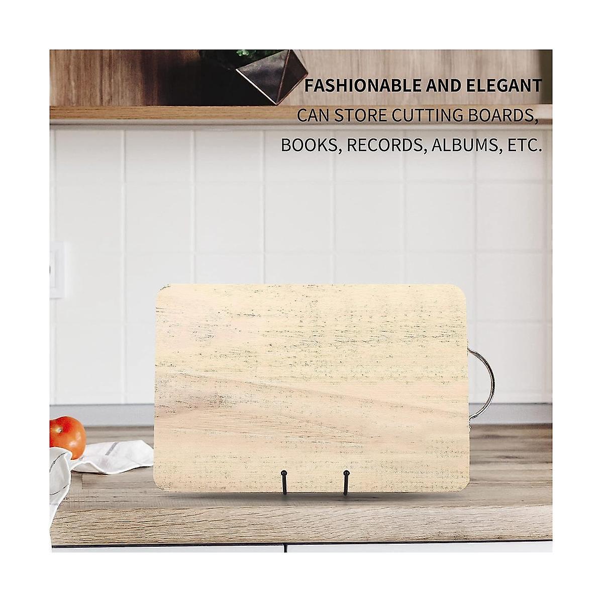 8 Inch Black Metal Plate Stand Holder for Picture, Decorative Plate, Book Compatible with Various Brands - Image 5