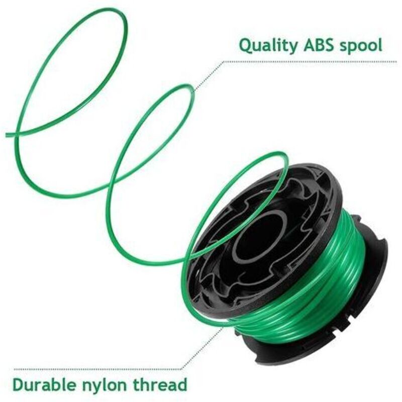 Pack of 6 spools of line for Black and Decker GL7033, GL8033, GL9035 grass trimmer, 6 m, - Image 5