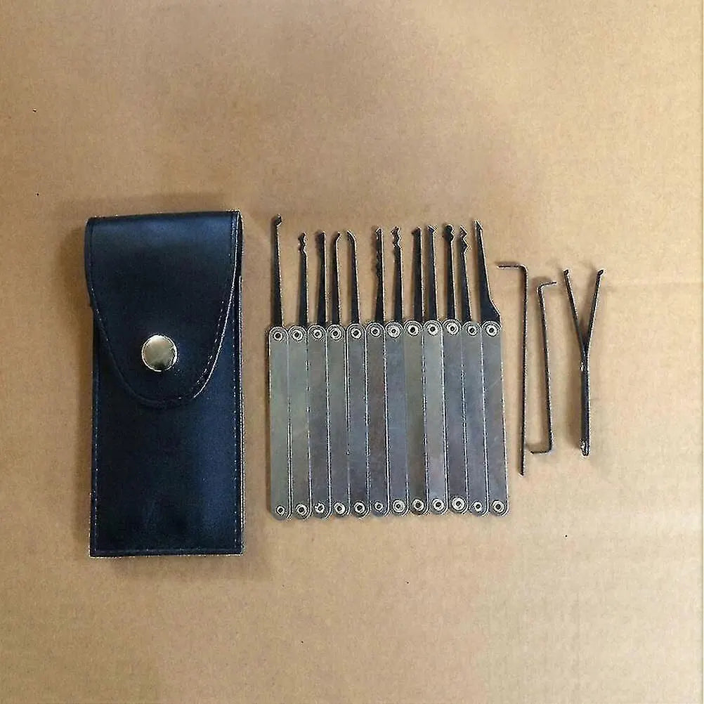 Lock Picking Tools 15 Pcs Professional Lock Picking Kit Set Tool - Image 3