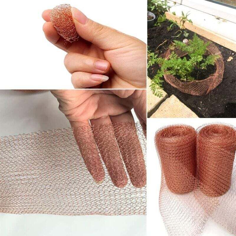 Copper Net 6m Roll Rodent Protection for Garden Snails Mice Birds Nematodes - Image 5