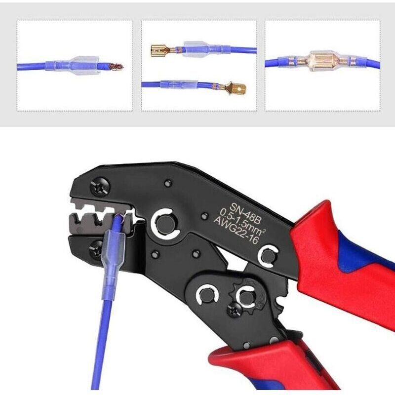 Cable Lug Pliers SN-48B for Electrical Wire Connectors with Ergonomic Handle - Image 5
