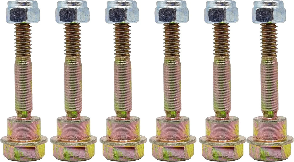 (Pack of 6 ) 580790401 588077502 Replacement Shear Bolts & Nuts Kit for Husqvarna 539976978, 595086601 2 Stage Snow Blowers/Snow Throwers 570XP 575XP 576XP - Image 2