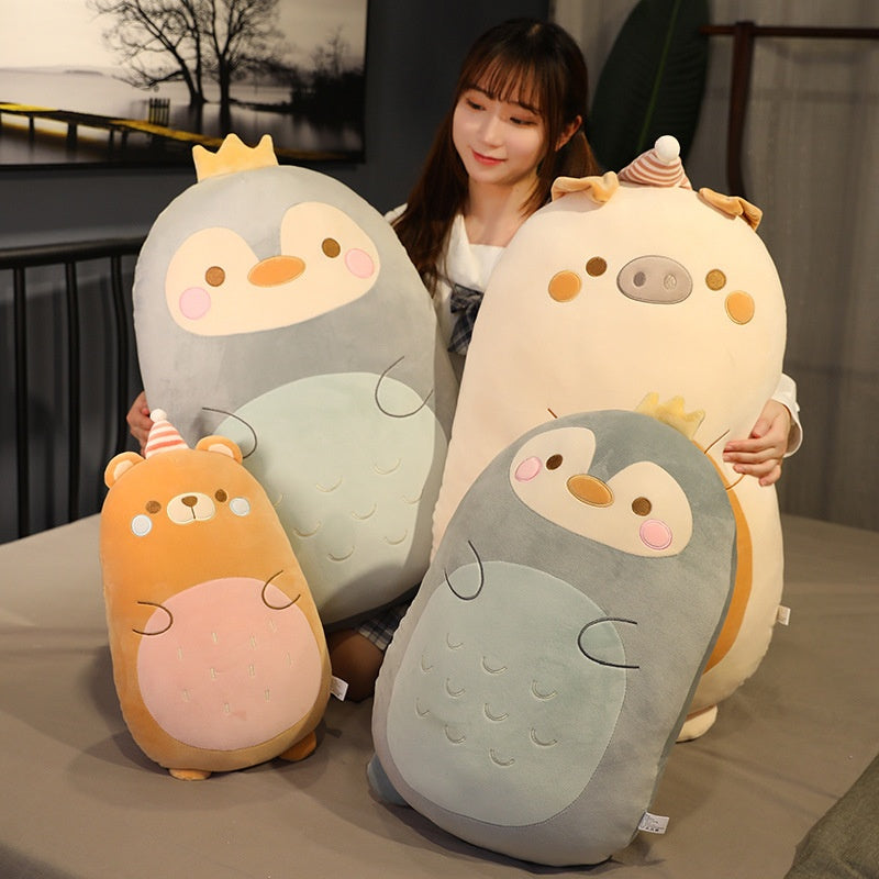 Squishmallow Kawaii Plush Pillow Doll 80cm Dinosaur Unicorn Rabbit Soft Stuffed Animal - Image 7