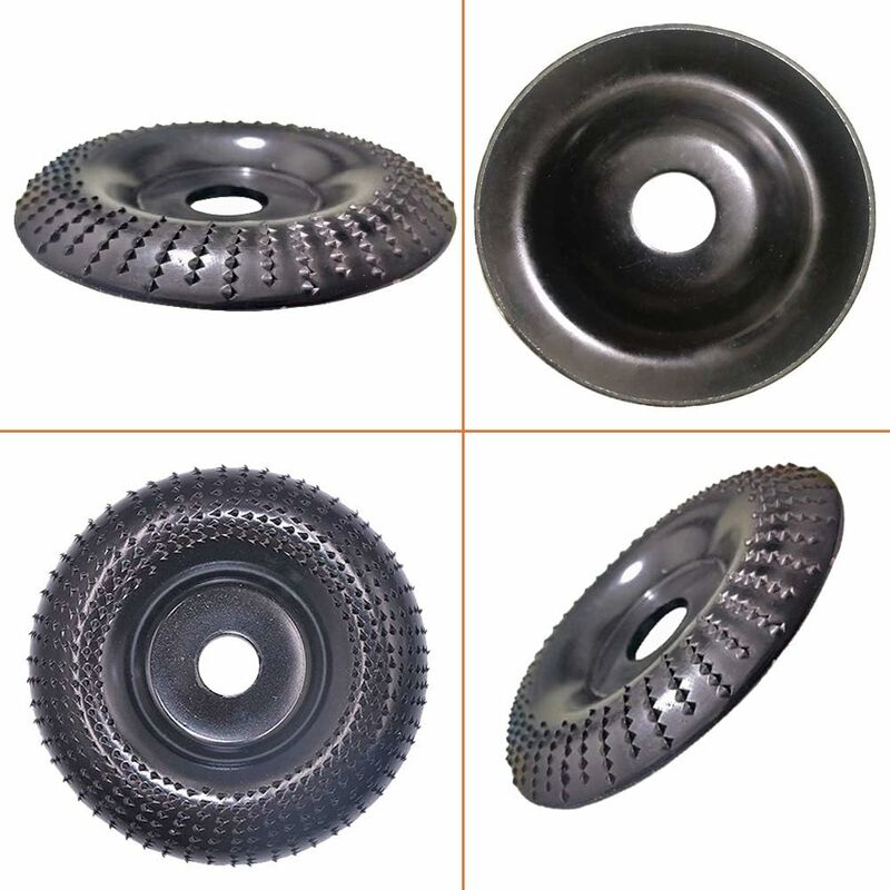 Wood Grinder Disc 115Mm, Wood Grinder Disc For ROugh Grinding Of Materials, Wood Carving Disc Suitable For 115Mm-125Mm - Image 4