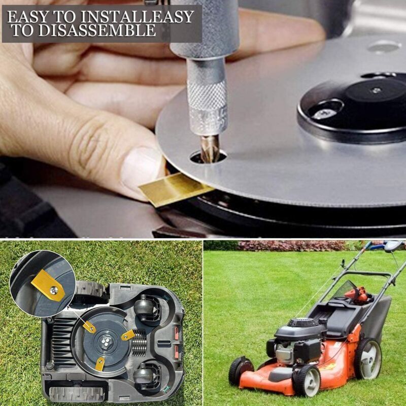 Titanium Knife Blades 30 X RObot Lawn Mower Replacement Blades For All Garden Mowers Automower Husqvarna Gardena Yard - Image 4