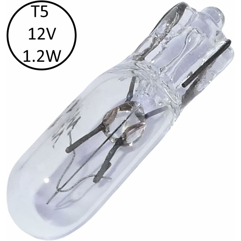 10 pcs T5 12V 1.2W DAshboard Light Bulbs - Image 3