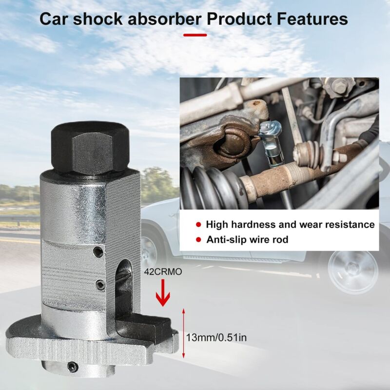 Wheel Bearing Housing, 5.0-11.5Mm, Shock Absorber Removal Tool, Universal Mechanical Spacer - Spring Strut Extension - Image 4