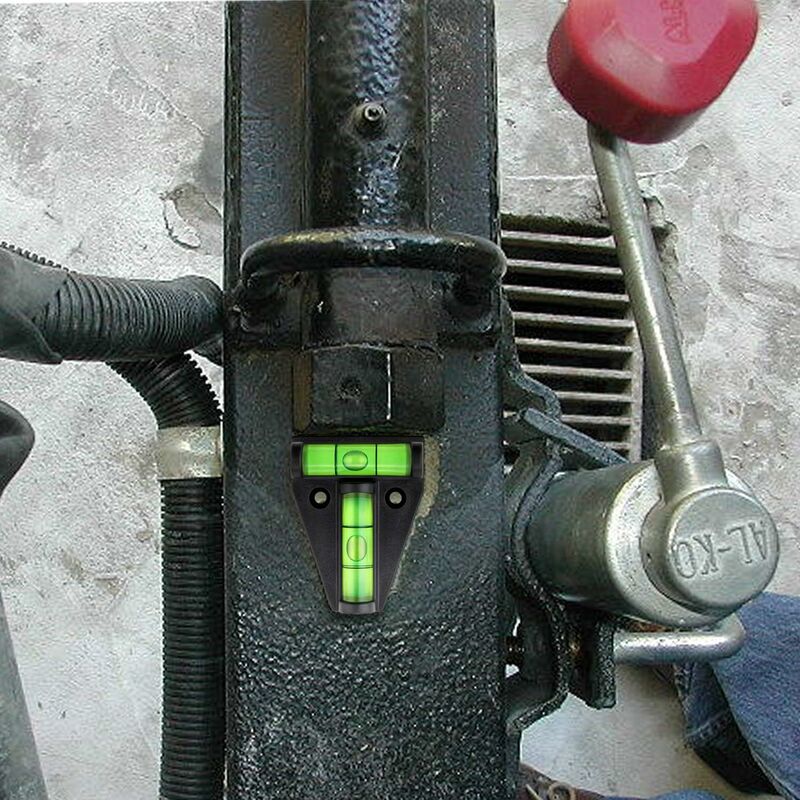 Spirit Level, Small T-Shaped Magnetic Spirit Level With 2 Leveling Bubbles. 4 pcs Set, Rv Accessories, Stabilizers, - Image 4