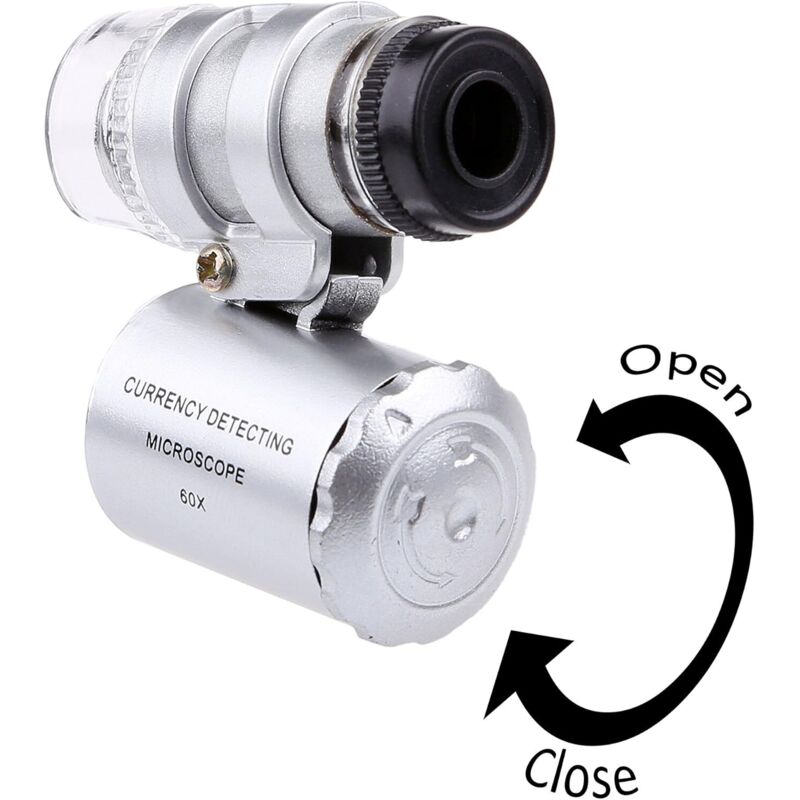 60X Mini LED Uv Illuminated Jeweler Loupe - Image 4
