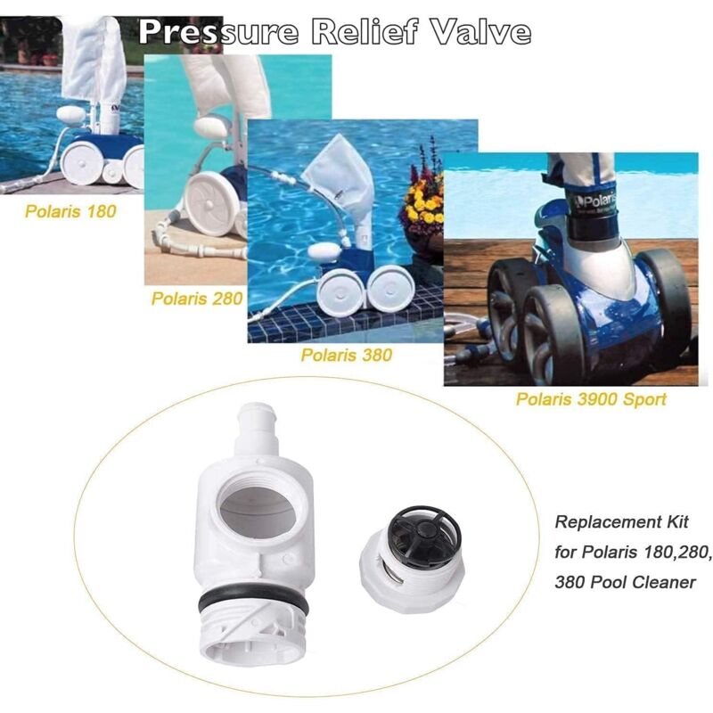 D29 Uwf Quick Disconnect Adapter And Pressure Control Valve 9-100-9002 Compatible With Polaris 180280380 Automatic Pool - Image 4