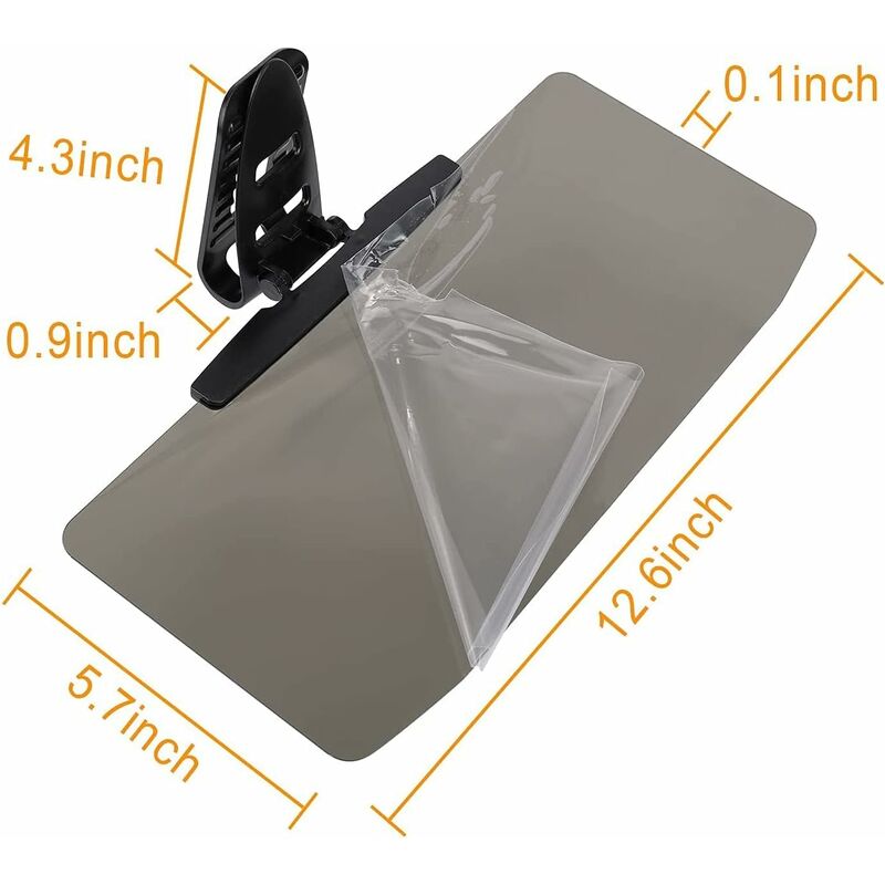 Car Sun Visor Extender, Car Sun Visor Extender Adjustable Car Sun Visor Extension Anti-Glare, For All Cars, Vans And - Image 4