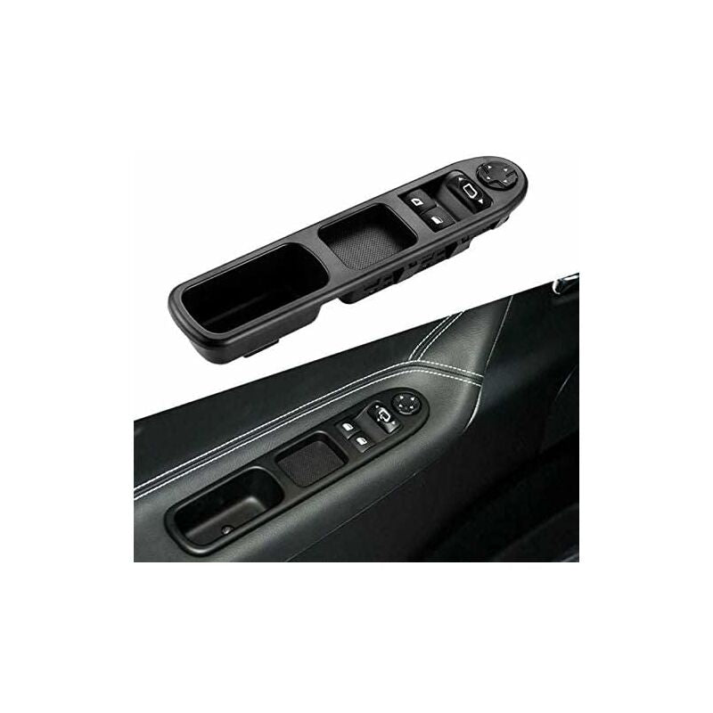 Window Regulator Front Left Mirror Compatible Peugeot 207 Citroen C3 6554.Qc Control Button - Image 4