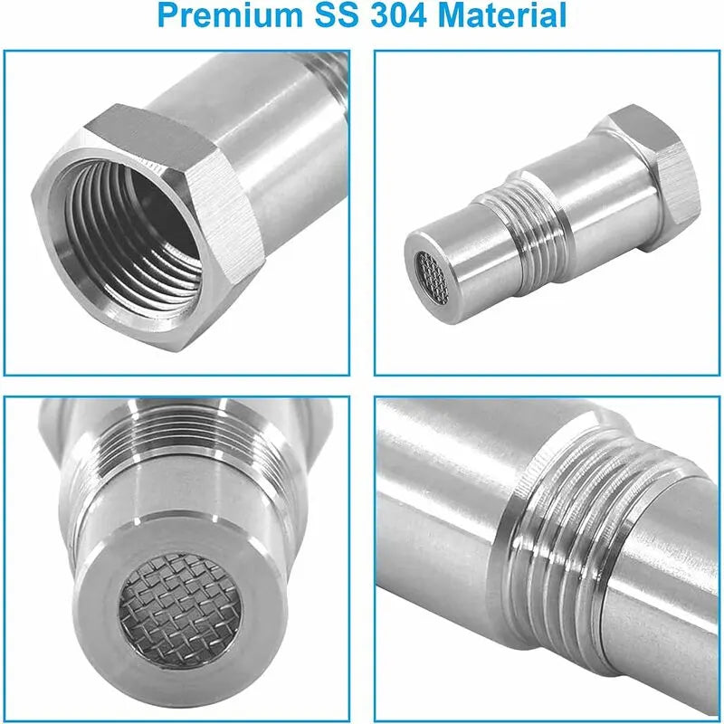 2 pcs Oxygen Sensor Extender Spacer Extension For Car Engine Exhaust Systems M18 X1.5, 45Mm Lambda Sensor - Image 3