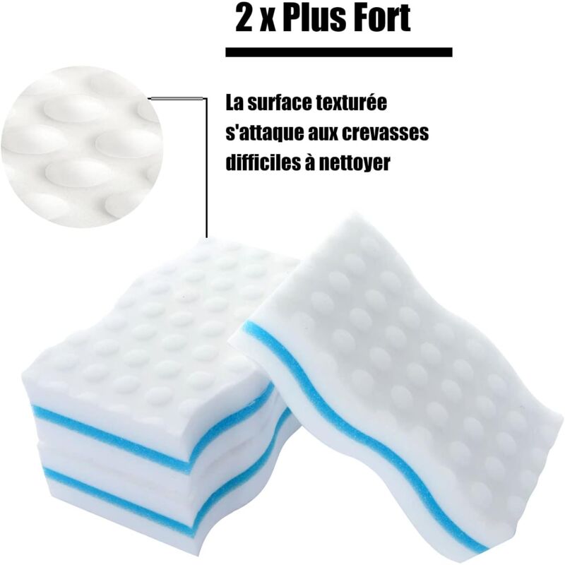 Magic Sponges, 24 pcs Extra Thick Melamine Cleaning Sponge - Magic Eraser For Bathroom, Pool, Kitchen, Floor, Wall - Image 4