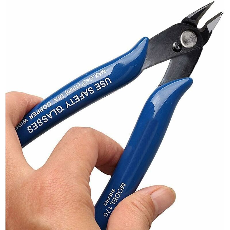 Side Cutters, Yuanzi Side Cutter Cutting Tool, Thumb/Steel Wire Stripper For Electrical Cable, Jewelry Repair, Diy - Image 4