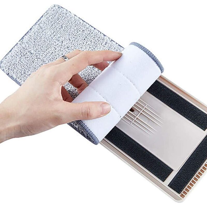 Super Absorbent Mop Head Refills - Washable Microfiber Household Mop Head Cleaning Pad Microfiber Washable Cleaning Mop - Image 4