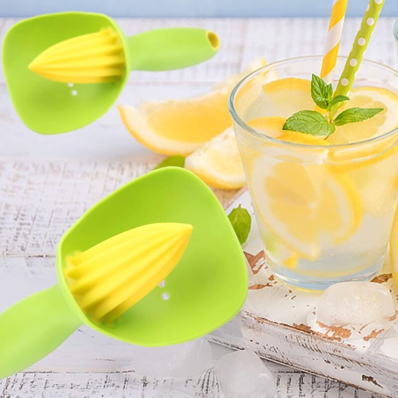 Citrus Juicer With Seed Filter, Ergonomic Mini Lemon Squeezer Tools For Lemon Orange Fruits - Image 4