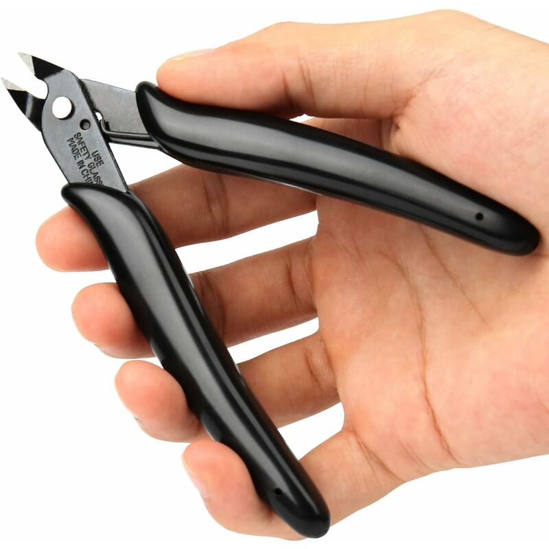 2 pcs Side Cutters Pliers For Cable Jewelry Crafts - Image 4