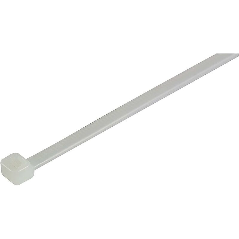 100 Pack Cable Ties, White/Natural, 370Mm X 4.8Mm, Premium Quality Plastic Cable Ties - Image 4
