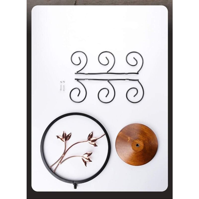 Freestanding Metal Wine Glass Drying Rack Kitchen Bar Decor Multi-Function Display Stand Tabletop Storage Holder - Image 4