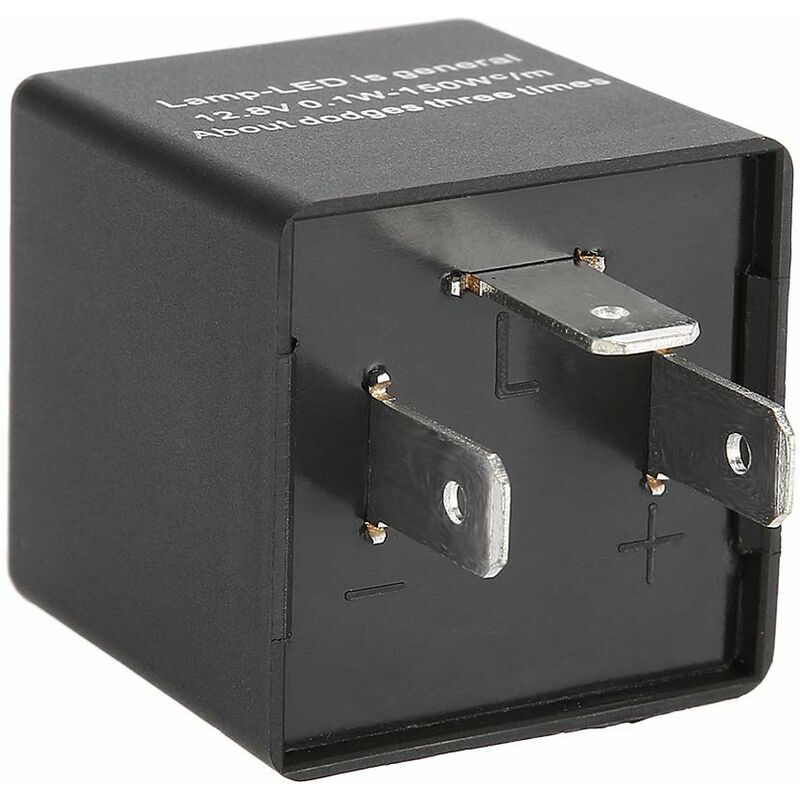 Motorcycle Flasher Relay Cf14Kt 3 Pin 12V Automotive Adjustable Flasher Relay For LED Flash Speed - Image 4