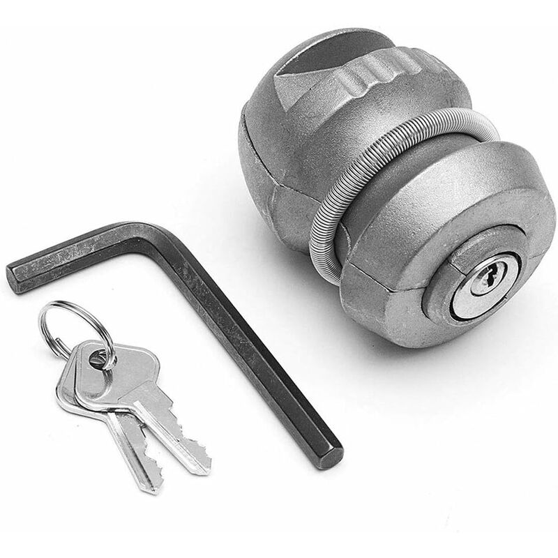 Trailer Hitch Lock Anti-Theft Ball Coupling, Trailer Parts - Image 4