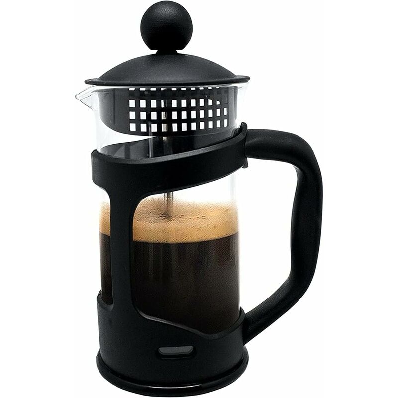French Press Coffee Maker 18X11.5X8 Cm 0.35L Black - Image 3