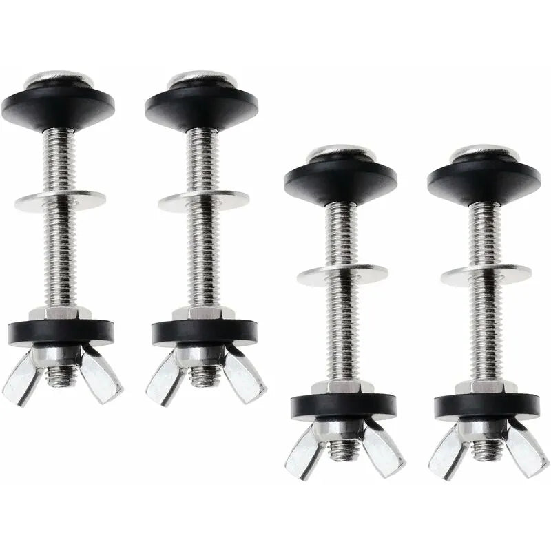 Toilet Tank Bolts And Washers, 4 Pack Toilet Bolts, Stainless Steel Washing Tool Accessories For Split Toilets