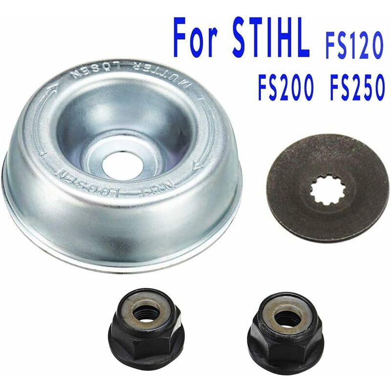 4 pcs / Set Metal Lawnmower Blade Attachment Replacement Kit For Stihl Lawn Mower Brush Cutter - Image 4
