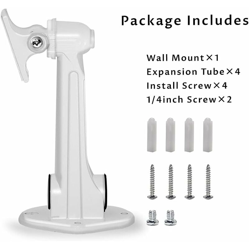 Mini Projector Wall Mount, Load 3Kg Length 16-20Cm Aluminum Material, For Cctv/Camera/Projector/Webcam - 360° ROtation - Image 4