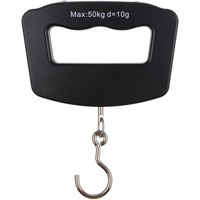 Portable Digital Hanging Weighing Scales For Fishing Travel Luggage Suitcase Parcel Household Outdoor 110 Lbs/50 Kg - Image 4