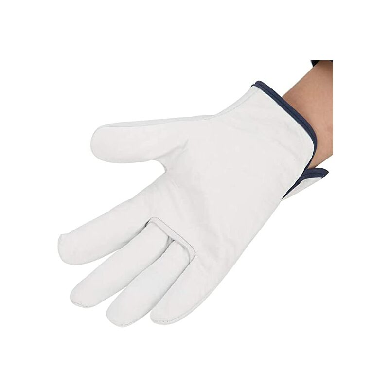 Work Gloves Hand Protection Fire Resistant Welding Glove Super Soft Grain Sheepskin Glove Protective Glove For Tig - Image 4