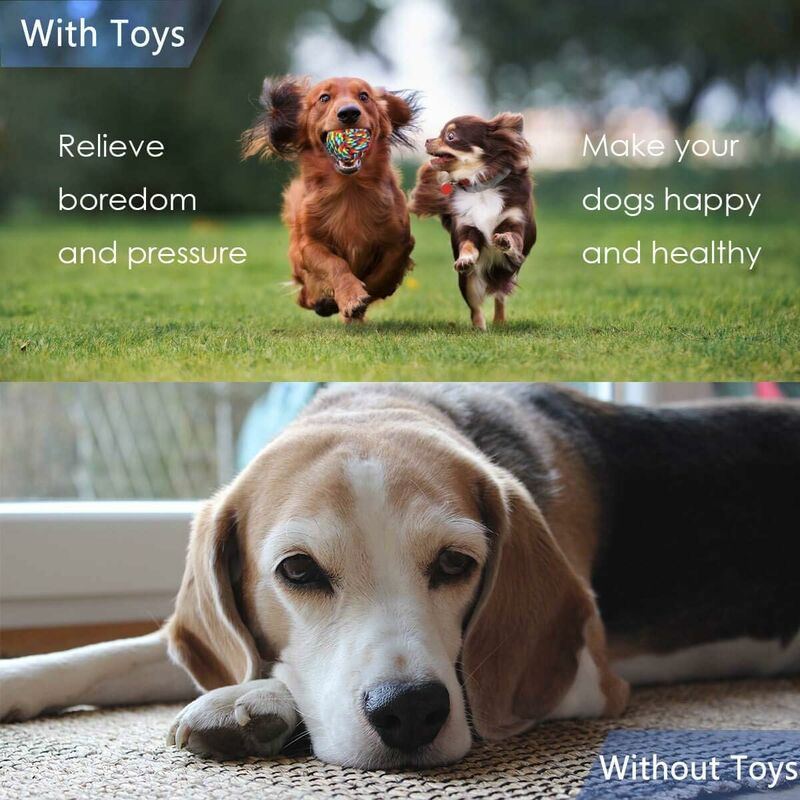 Dog Toys, ROpe Dog Toys, Chew Toys, Interactive Dog Toys, For Small/Medium Dogs (4 Pieces) - Image 4