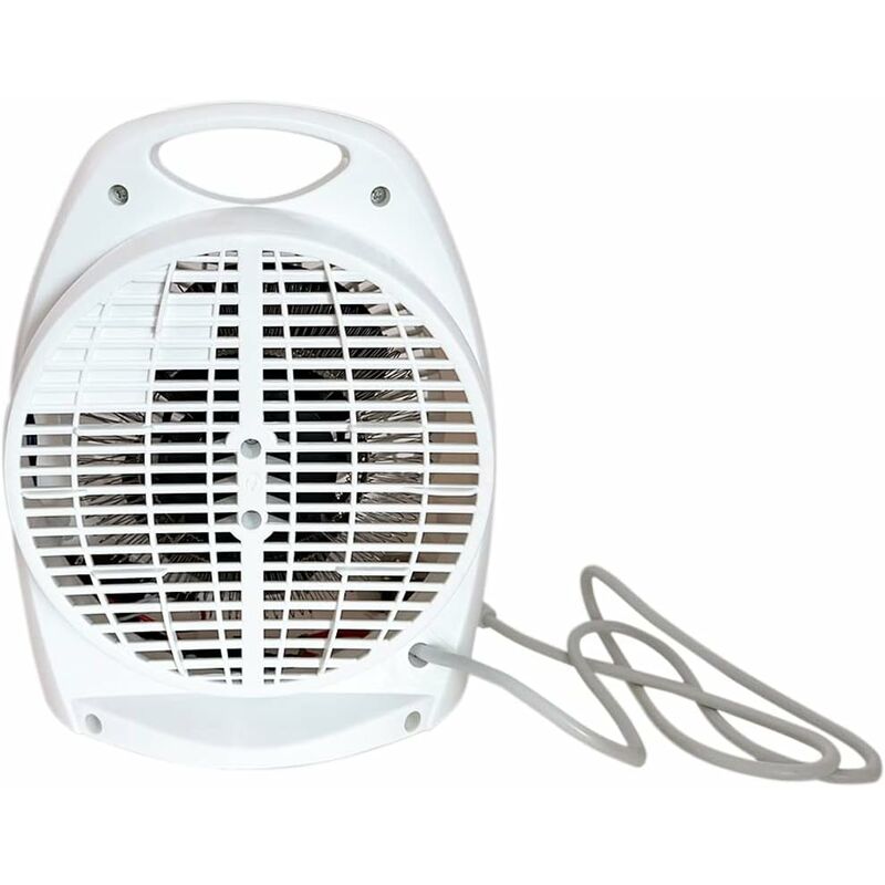 Electric Fan Heater, Electric Stove, 1000W / 2000W, Hot Air Thermo Convector 2 Powers Intuitive Button, Silent, Portable - Image 4