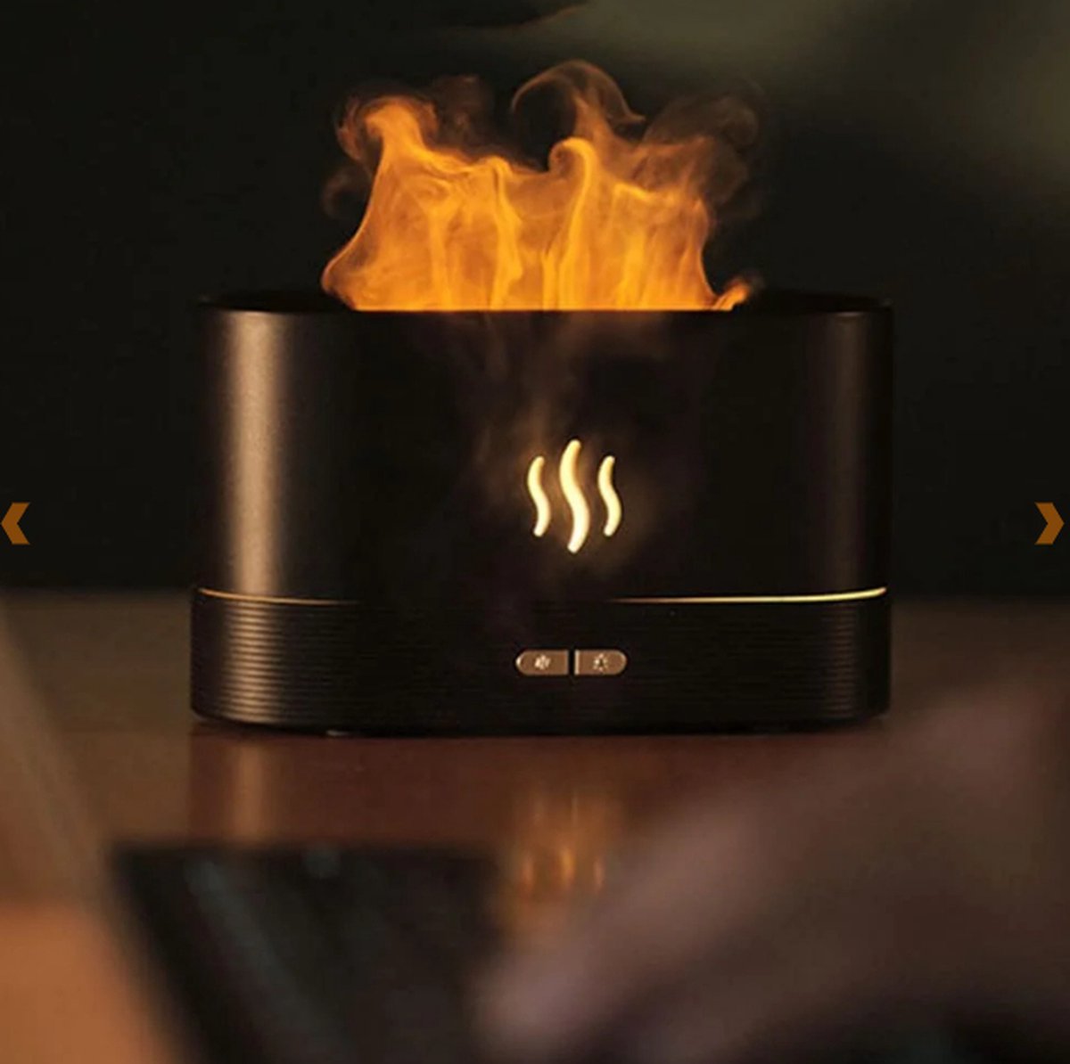 Boostiv® Aroma Diffuser - Humidifier - Aromatherapy - Flame Effect - Aroma Diffuser - Nebulizer - Image 3