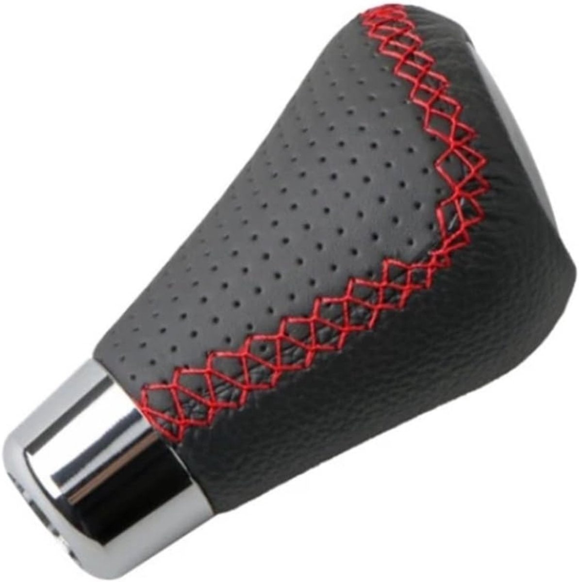 Gear shift lever - Manual gear shift lever - 5-speed transmission - Gear shift lever - Manual transmission - Black leather stitching - Universal gear shift lever (black) - Image 7